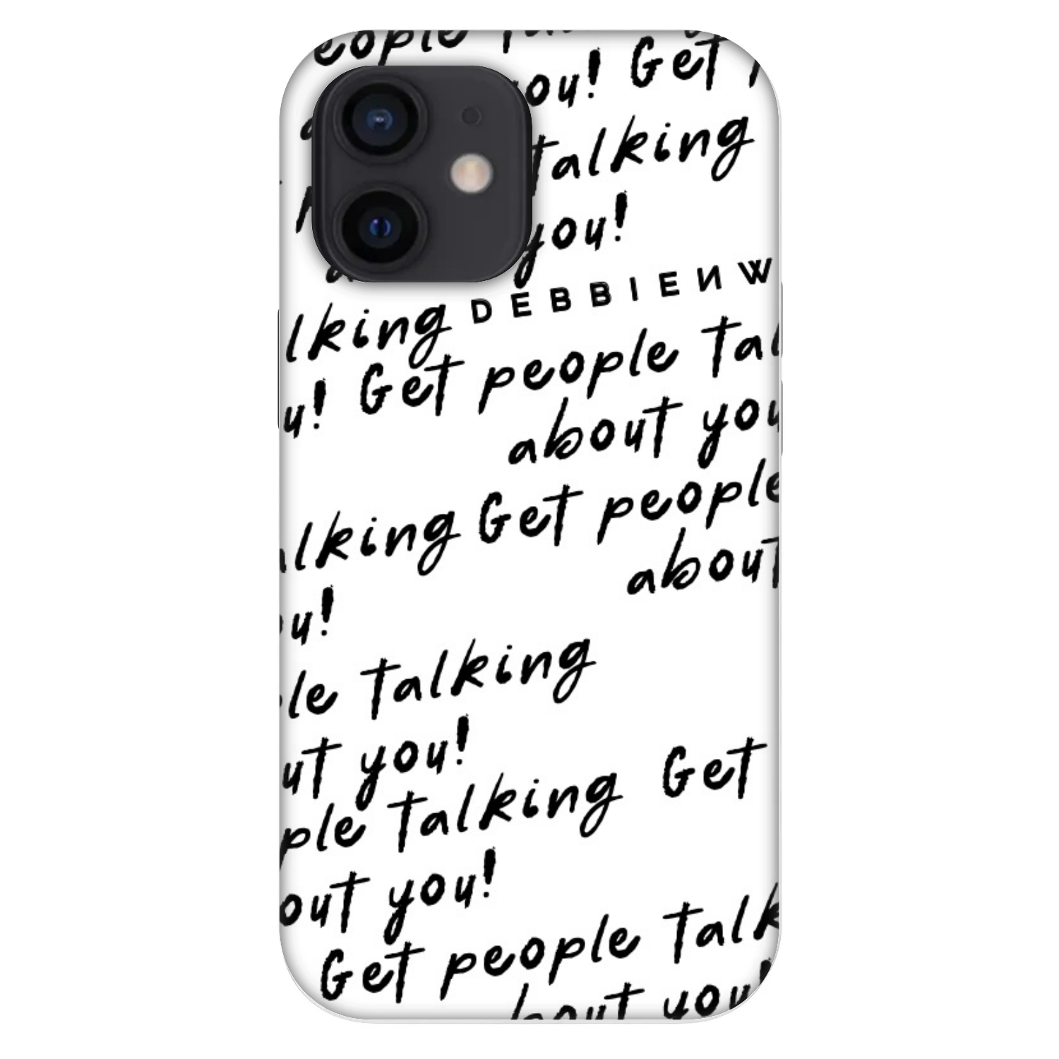 Picasee Fashion Case για Apple iPhone 12 mini - GET PEOPLE TALK ABOUT YOU