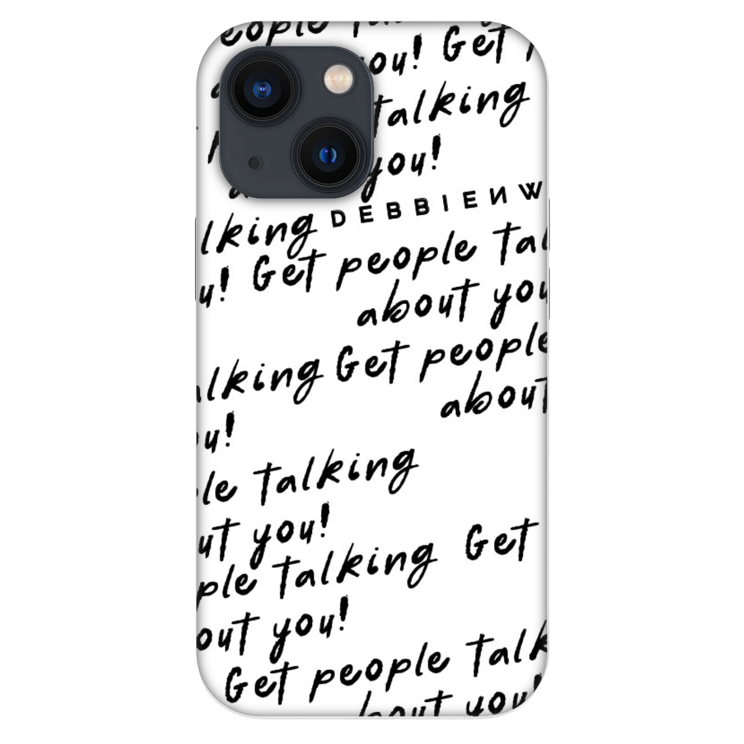 Picasee Fashion Case για Apple iPhone 13 mini - GET PEOPLE TALK ABOUT YOU