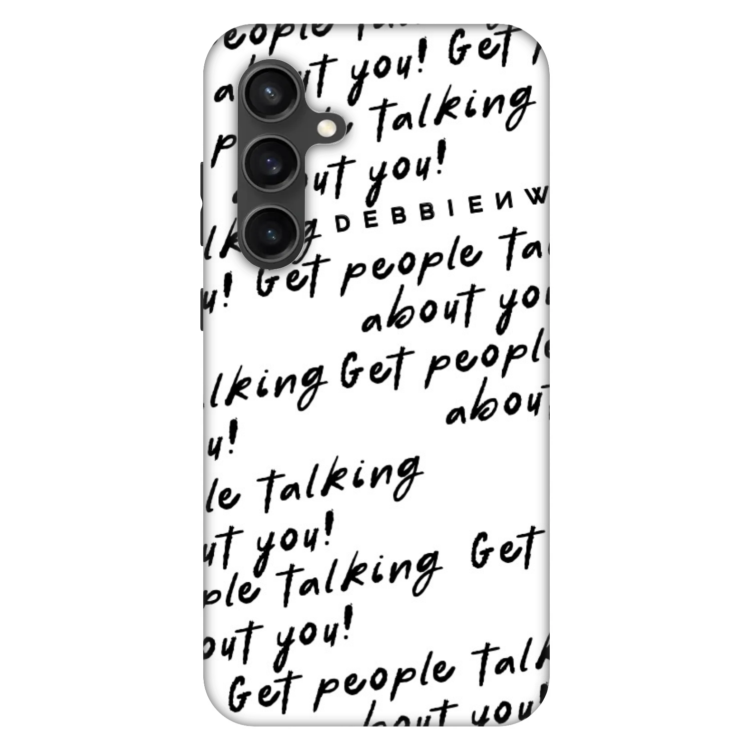 Picasee Fashion Case για Samsung Galaxy S24 FE S721B - GET PEOPLE TALK ABOUT YOU