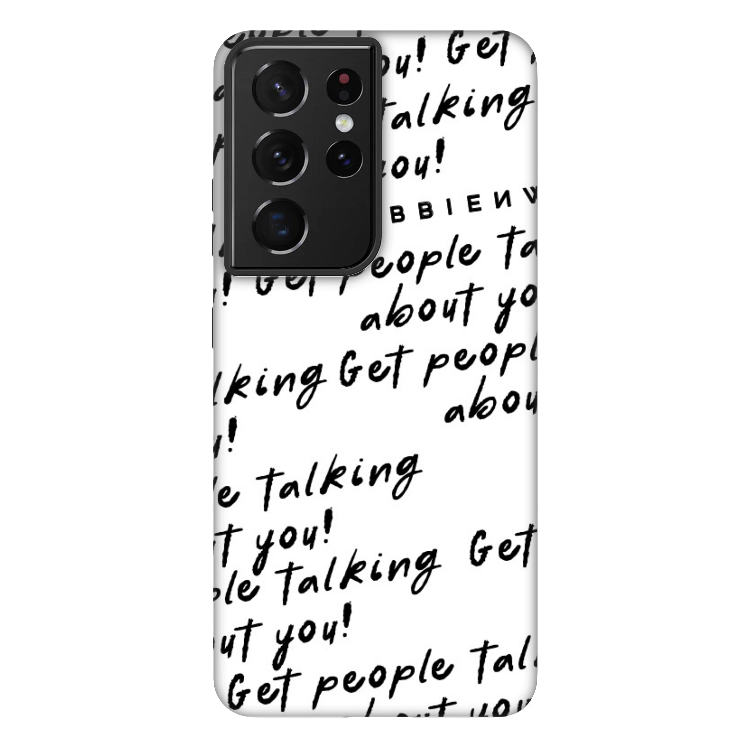 Picasee Fashion Case για Samsung Galaxy S21 Ultra 5G G998B - GET PEOPLE TALK ABOUT YOU