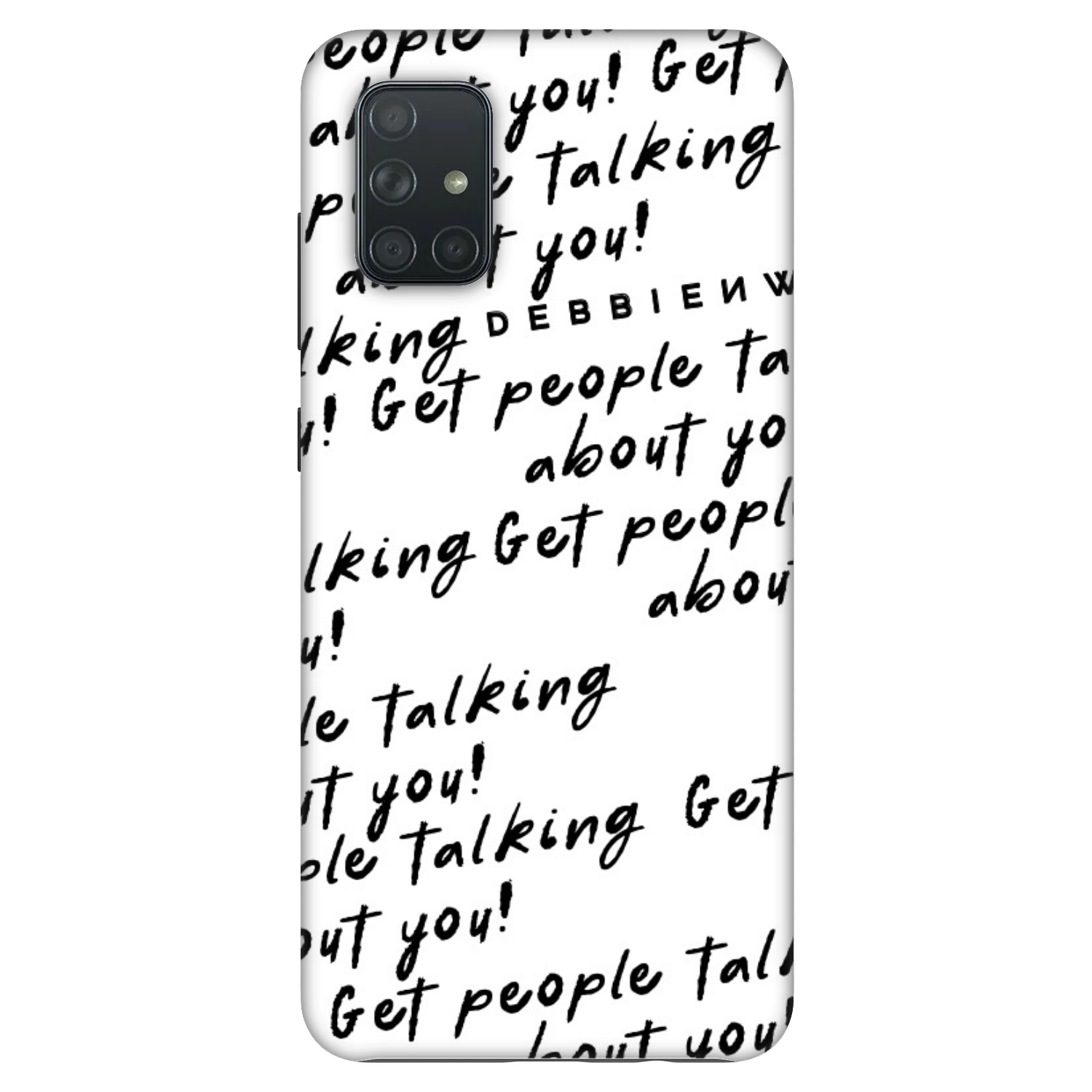 Picasee Fashion Case για Samsung Galaxy A71 A715F - GET PEOPLE TALK ABOUT YOU