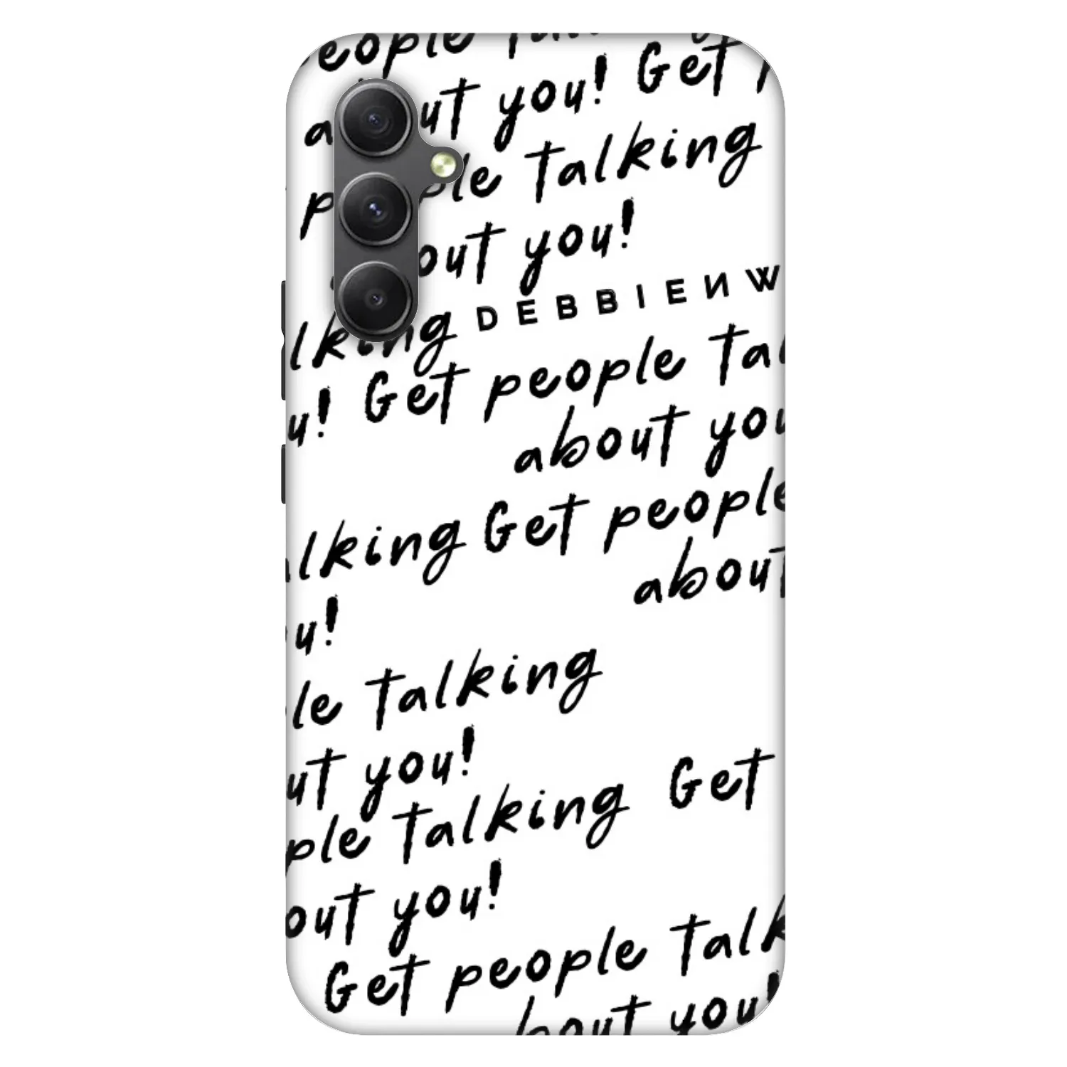 Picasee Fashion Case για Samsung Galaxy A34 5G A346B - GET PEOPLE TALK ABOUT YOU
