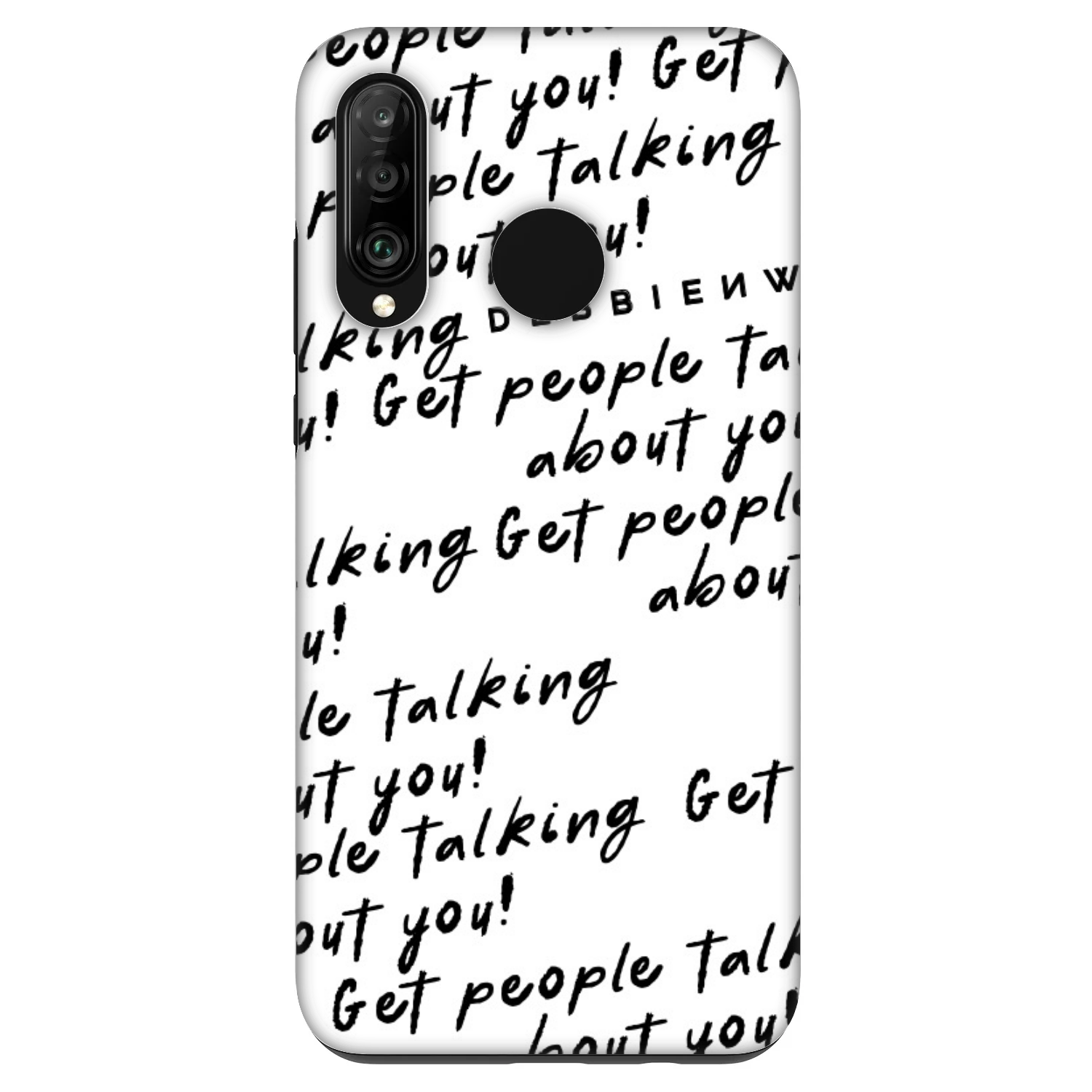 Picasee Fashion Case για Huawei P30 Lite - GET PEOPLE TALK ABOUT YOU