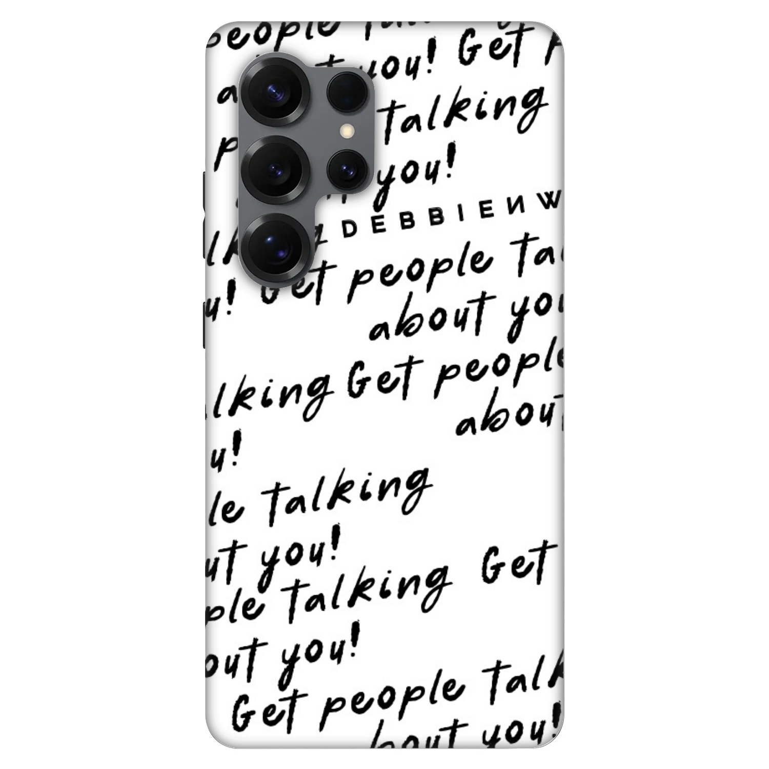 Picasee Fashion Case PowerShare pro Samsung Galaxy S25 Ultra 5G - GET PEOPLE TALK ABOUT YOU