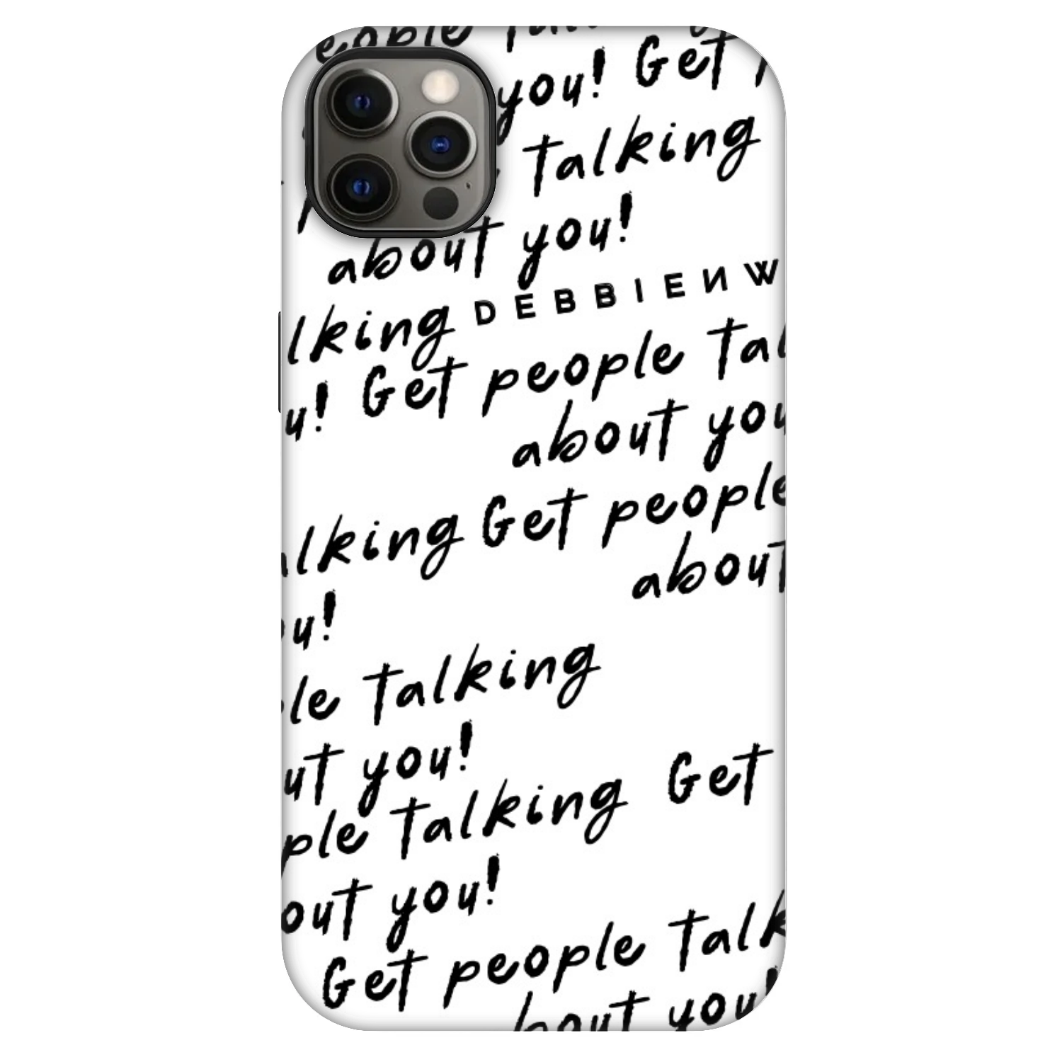 Picasee Fashion Case MagSafe για Apple iPhone 12 Pro Max - GET PEOPLE TALK ABOUT YOU