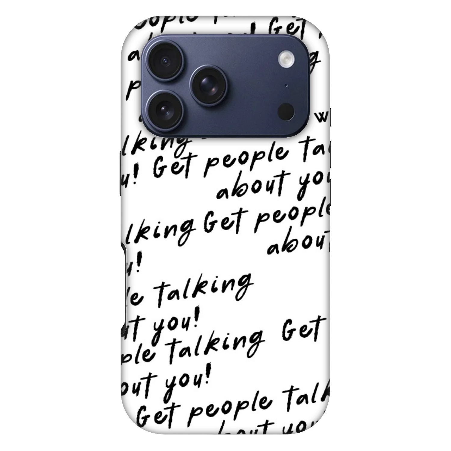 Picasee Fashion Case MagSafe για Apple iPhone 17 Pro - GET PEOPLE TALK ABOUT YOU