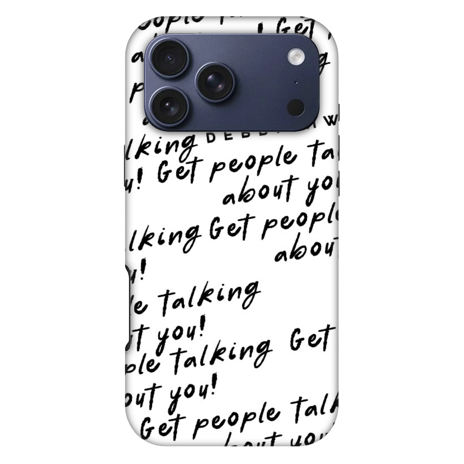 Picasee Fashion Case MagSafe για Apple iPhone 17 Pro Max - GET PEOPLE TALK ABOUT YOU