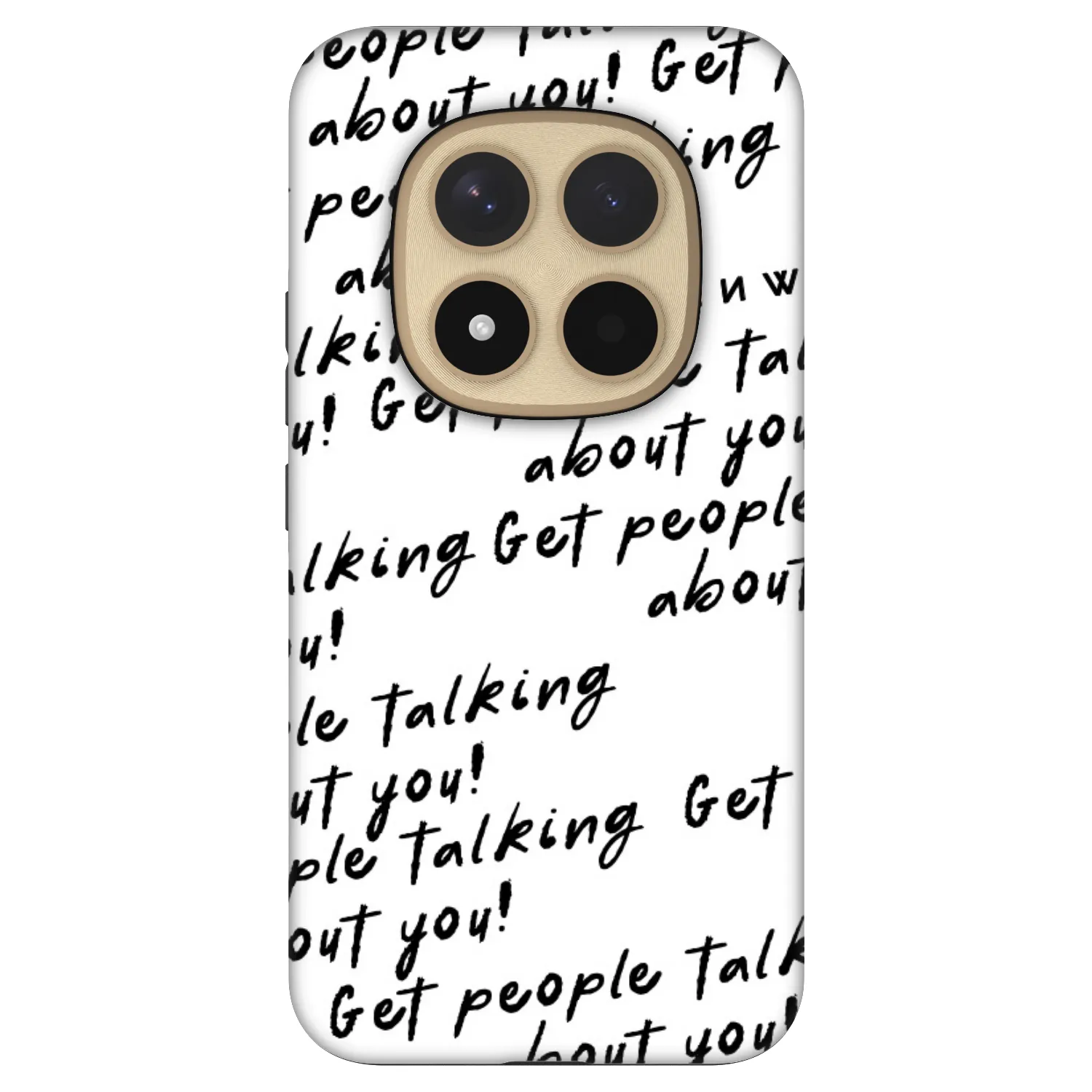 Picasee Fashion Case για Xiaomi Redmi Note 15 Pro+ - GET PEOPLE TALK ABOUT YOU