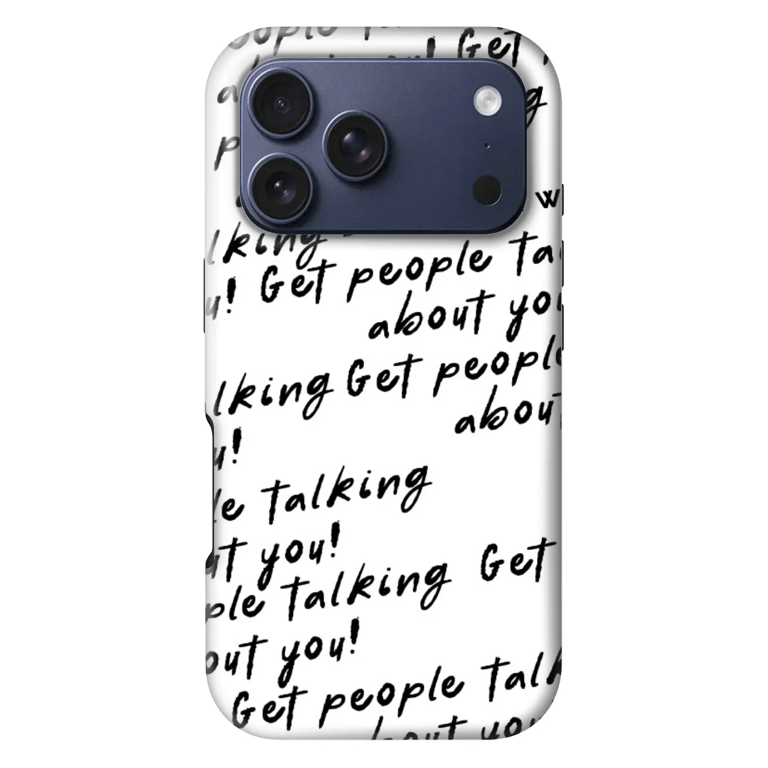 Picasee Fashion Case MagSafe για Apple iPhone 18 Pro - GET PEOPLE TALK ABOUT YOU