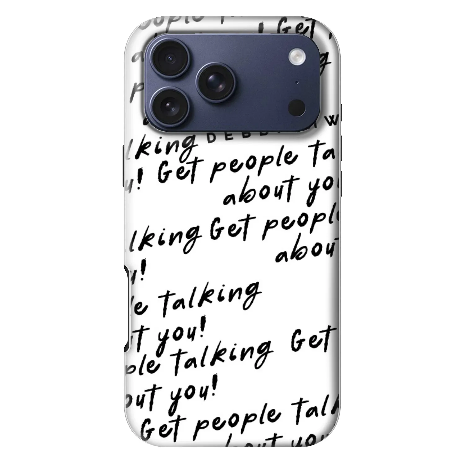 Picasee Fashion Case MagSafe για Apple iPhone 18 Pro Max - GET PEOPLE TALK ABOUT YOU