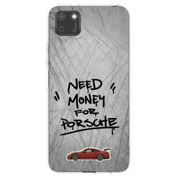 Picasee διαφανής θήκη σιλικόνης Huawei Y5P - Grey Drift