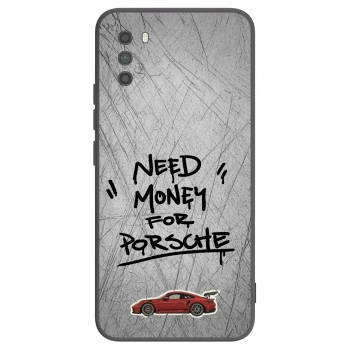 Picasee Μαύρη θήκη σιλικόνης για Xiaomi Poco M3 - Grey Drift