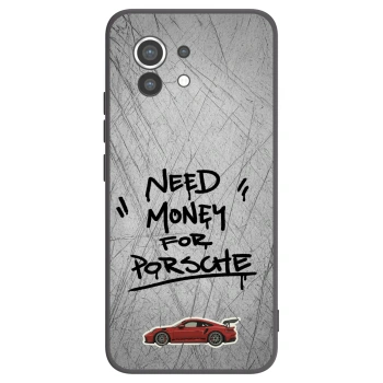 Picasee Μαύρη θήκη σιλικόνης για Xiaomi Mi 11 - Grey Drift