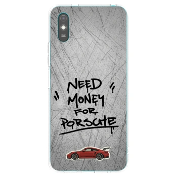 Picasee διαφανής θήκη σιλικόνης Xiaomi Redmi 9AT - Grey Drift