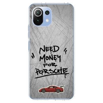 Picasee διαφανής θήκη σιλικόνης Xiaomi Mi 11 Lite - Grey Drift