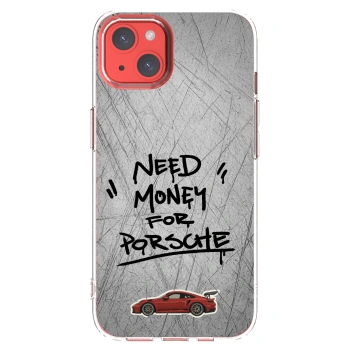 Picasee διαφανής θήκη σιλικόνης Apple iPhone 13 - Grey Drift