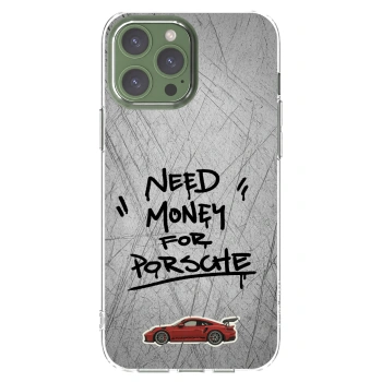 Picasee διαφανής θήκη σιλικόνης Apple iPhone 13 Pro Max - Grey Drift