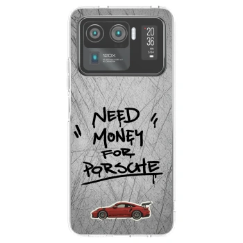 Picasee διαφανής θήκη σιλικόνης Xiaomi Mi 11 Ultra - Grey Drift