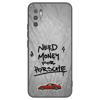 Picasee Μαύρη θήκη σιλικόνης για Xiaomi Poco M3 Pro 5G - Grey Drift