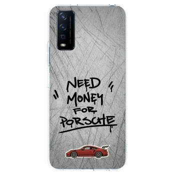 Picasee διαφανής θήκη σιλικόνης Vivo Y11s - Grey Drift