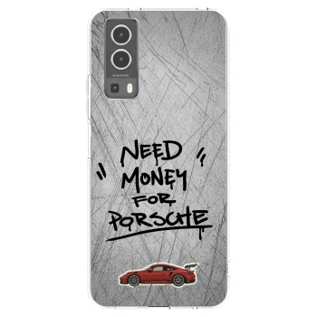 Picasee διαφανής θήκη σιλικόνης Vivo Y72 5G - Grey Drift