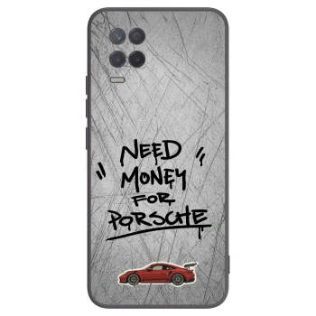 Picasee Μαύρη θήκη σιλικόνης για Realme 8 5G - Grey Drift