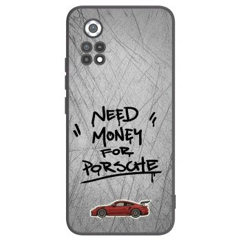 Picasee Μαύρη θήκη σιλικόνης για Xiaomi Poco X4 Pro 5G - Grey Drift