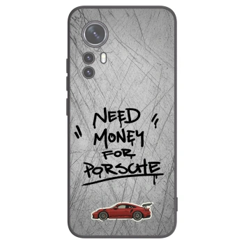 Picasee Μαύρη θήκη σιλικόνης για Xiaomi 12 - Grey Drift