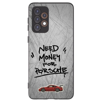 Picasee Μαύρη θήκη σιλικόνης για Samsung Galaxy A33 5G A336 - Grey Drift