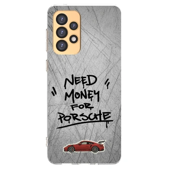 Picasee διαφανής θήκη σιλικόνης Samsung Galaxy A33 5G A336 - Grey Drift