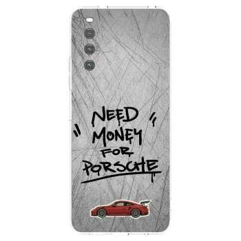 Picasee διαφανής θήκη σιλικόνης Sony Xperia 10 IV 5G - Grey Drift