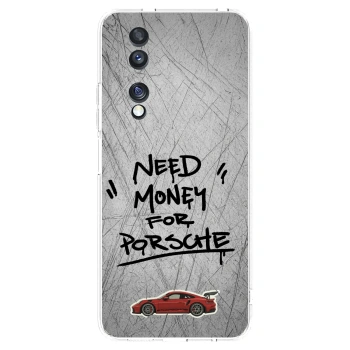 Picasee διαφανής θήκη σιλικόνης Honor 70 - Grey Drift