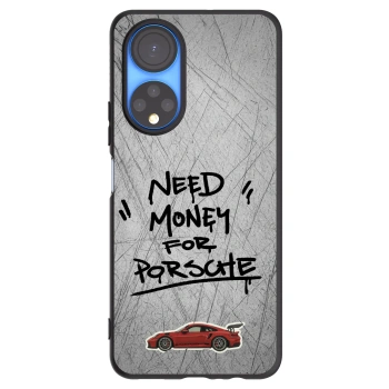 Picasee Μαύρη θήκη σιλικόνης για Honor X7 - Grey Drift
