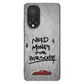 Picasee διαφανής θήκη σιλικόνης Honor X7 - Grey Drift