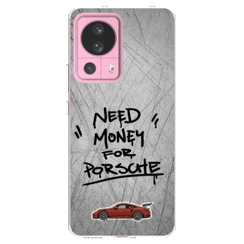 Picasee διαφανής θήκη σιλικόνης Xiaomi 13 Lite - Grey Drift