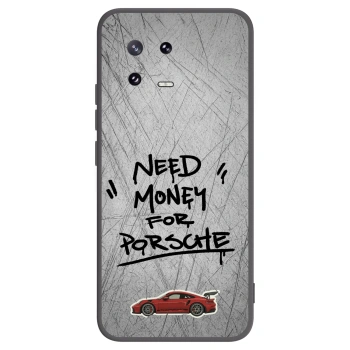 Picasee Μαύρη θήκη σιλικόνης για Xiaomi 13 Pro - Grey Drift