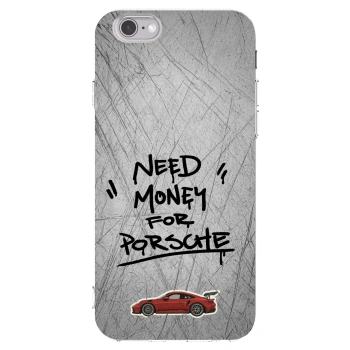 Picasee διαφανής θήκη σιλικόνης Apple iPhone 6/6S - Grey Drift