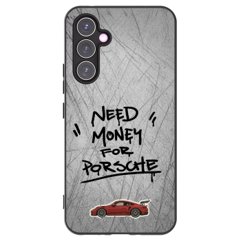 Picasee Μαύρη θήκη σιλικόνης για Samsung Galaxy A54 5G A546B - Grey Drift