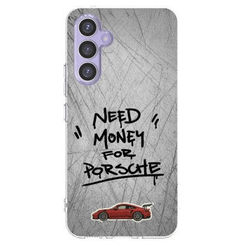 Picasee διαφανής θήκη σιλικόνης Samsung Galaxy A54 5G A546B - Grey Drift
