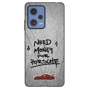 Picasee Μαύρη θήκη σιλικόνης για Xiaomi Redmi Note 12 Pro 5G - Grey Drift