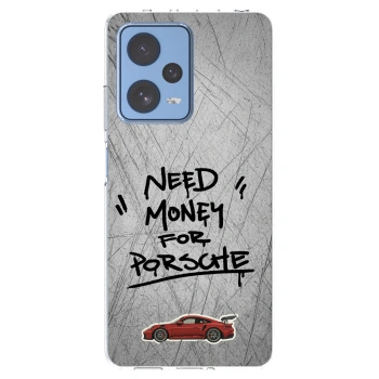 Picasee διαφανής θήκη σιλικόνης Xiaomi Redmi Note 12 Pro 5G - Grey Drift