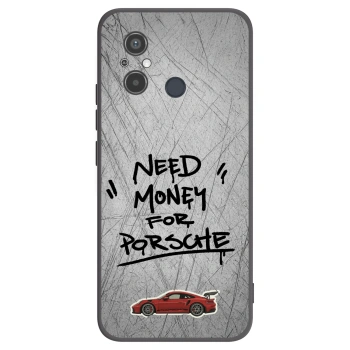 Picasee Μαύρη θήκη σιλικόνης για Xiaomi Redmi 12C - Grey Drift