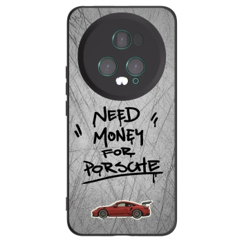 Picasee Μαύρη θήκη σιλικόνης για Honor Magic5 Pro - Grey Drift