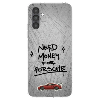Picasee διαφανής θήκη σιλικόνης Samsung Galaxy A04s A047F - Grey Drift