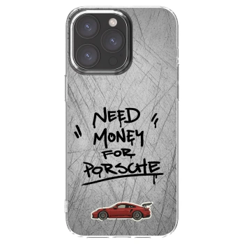 Picasee διαφανής θήκη σιλικόνης Apple iPhone 15 Pro Max - Grey Drift