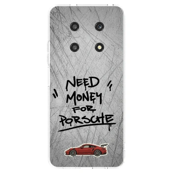 Picasee διαφανής θήκη σιλικόνης Honor Magic4 Lite 5G - Grey Drift