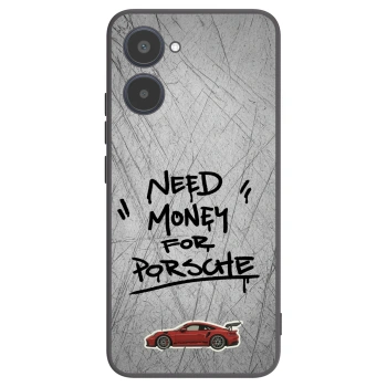 Picasee Μαύρη θήκη σιλικόνης για Realme 10 4G - Grey Drift