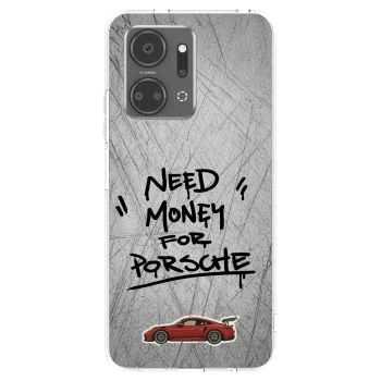 Picasee διαφανής θήκη σιλικόνης Honor X7a - Grey Drift