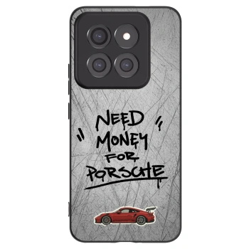 Picasee Μαύρη θήκη σιλικόνης για Xiaomi 14 Pro - Grey Drift