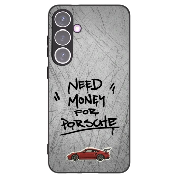 Picasee Μαύρη θήκη σιλικόνης για Samsung Galaxy S24+ S926B 5G - Grey Drift